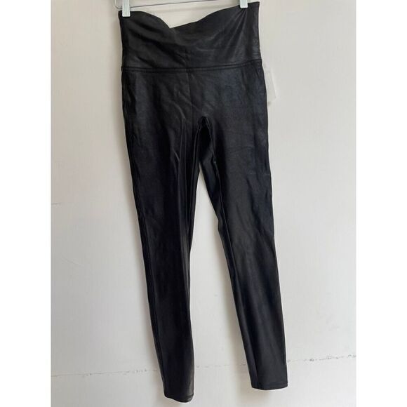 Spanx Best seller womens Faux Leather Leggings Size Large - Picture 3 of 6